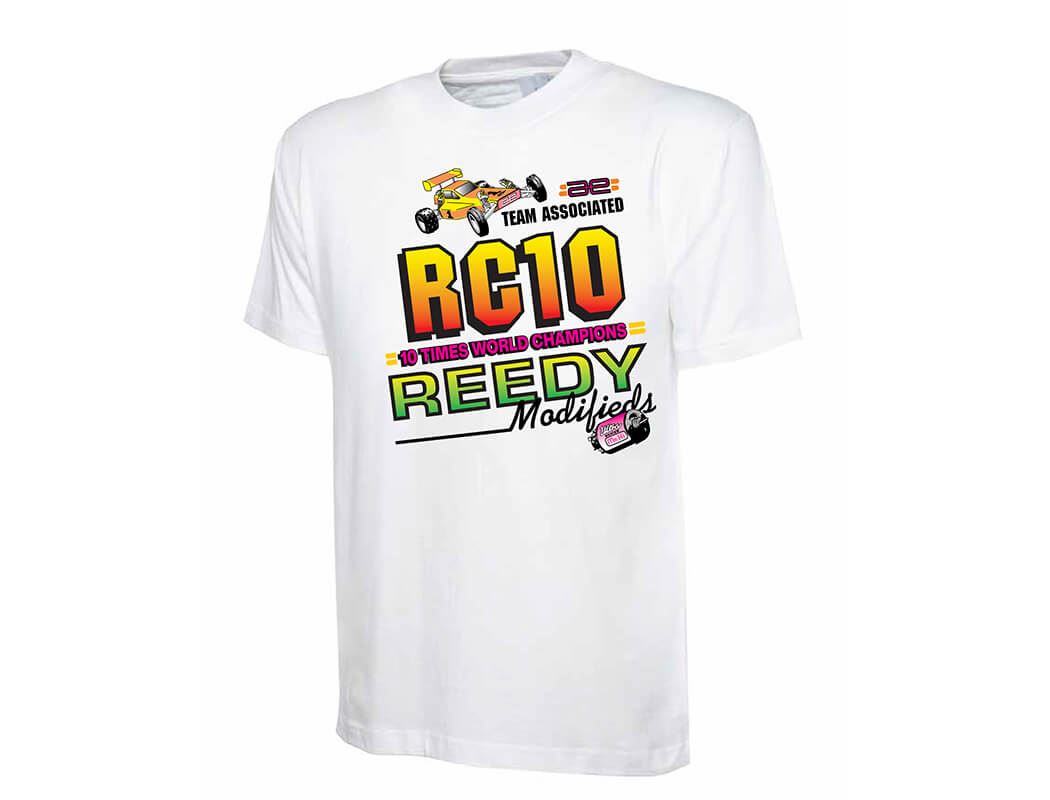 Team Associated Rc10/Reedy 1991-92 T-Shirt - Large