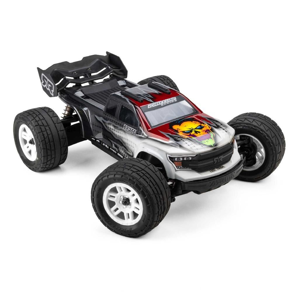 Pro-Line 1/16 Menace Front/Rear Street Tires Mounted 12Mm White Split