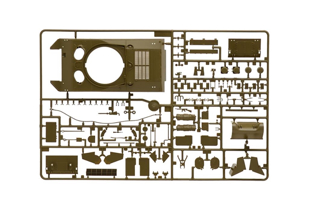 Italeri M4A3E8 Sherman Korean War
