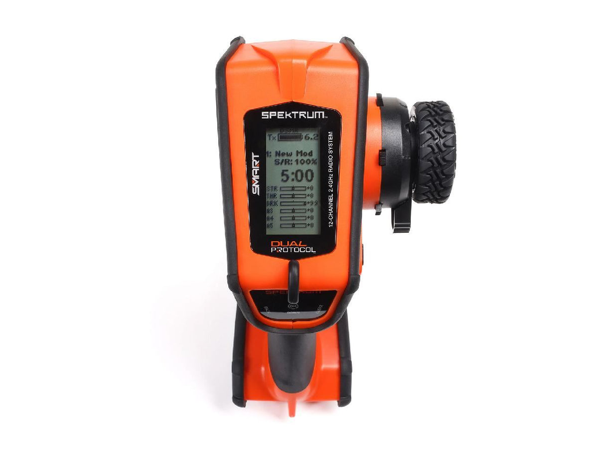 Spektrum Dx Rugged+ 12-Channel Dsmr+ Transmitter, Orange