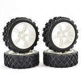 FASTRAX 1/10TH TOURING WHEEL/RALLY BLOCK 5-SPOKE WHITE