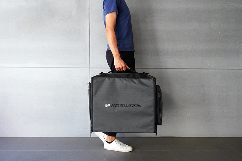 Koswork 1:10 Rc Dual Drawer Bag (540X350X420Mm) Pp Frame