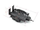 FASTRAX DUAL-AXLE TRAILER w/RAMPS & LEDs (Med 1/12-1/18)