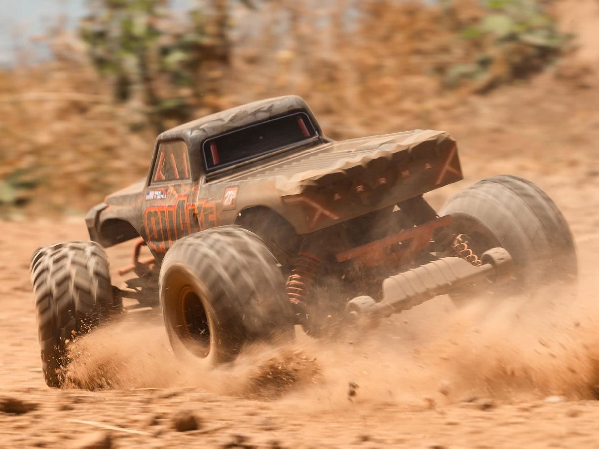 Arrma 1/10 Quake 223S Dsc 2Wd Rtr Brushless Monster Truck, Red