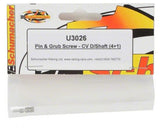 Schumacher Pivot; Pin & Screw; Alloy CV D/Shaft