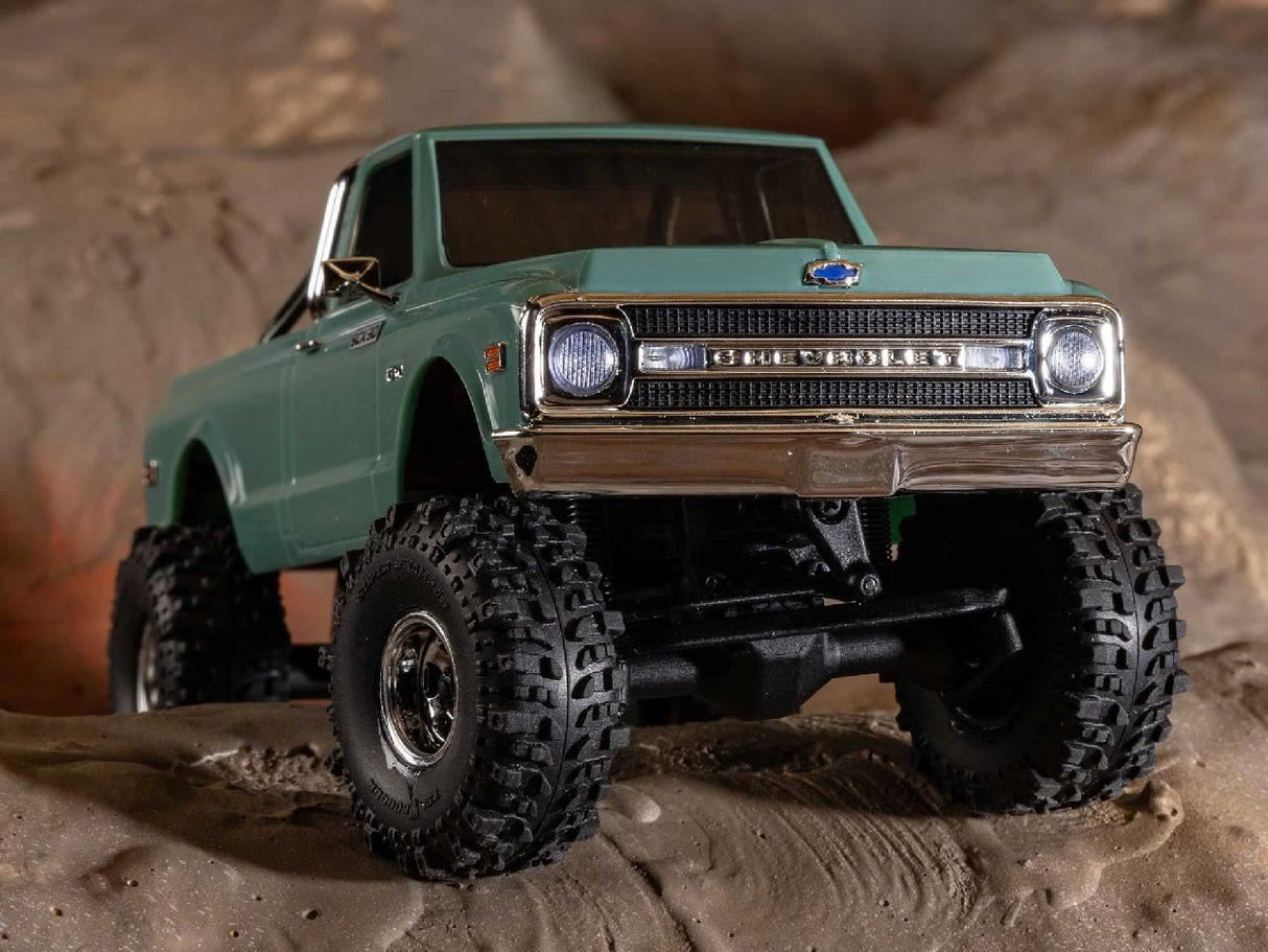 Axial 1/30 Scx30 Chevrolet K10 4X4 Rtr Brushed Rock Crawler (Batte