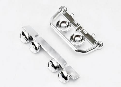 TRAXXAS Lightbar, front bumper (chrome) (1), roof lightbar (chrome)