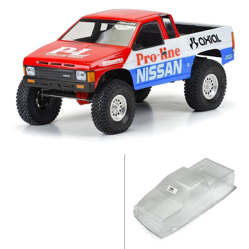Proline 1/10 1987 Nissan Hardbody D21 Clear Body 12.3In (313mm) Wb Cr