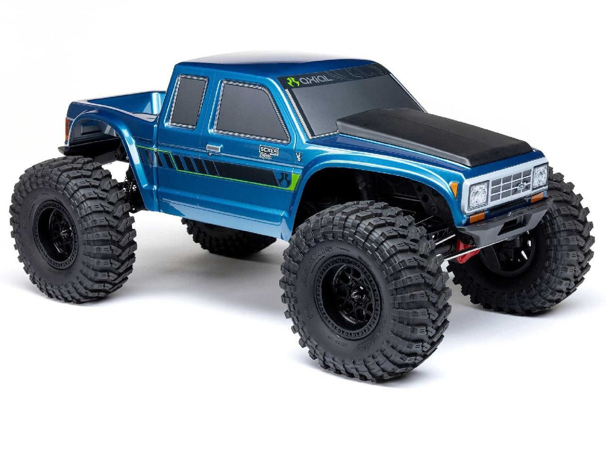 Axial 1/10 Scx10 Iii Coyote 4X4 Rtr Brushed Rock Crawler, Blue