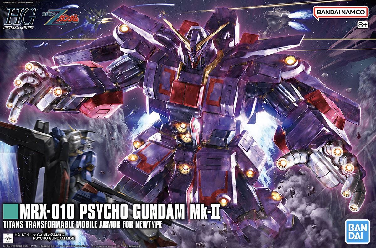 Bandai Hobby Hg 1/144 Psycho Gundam Mk-Ii