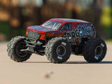 Arrma 1/10 Gorgon 223S 2Wd Rtr Monster Truck, Red/Black