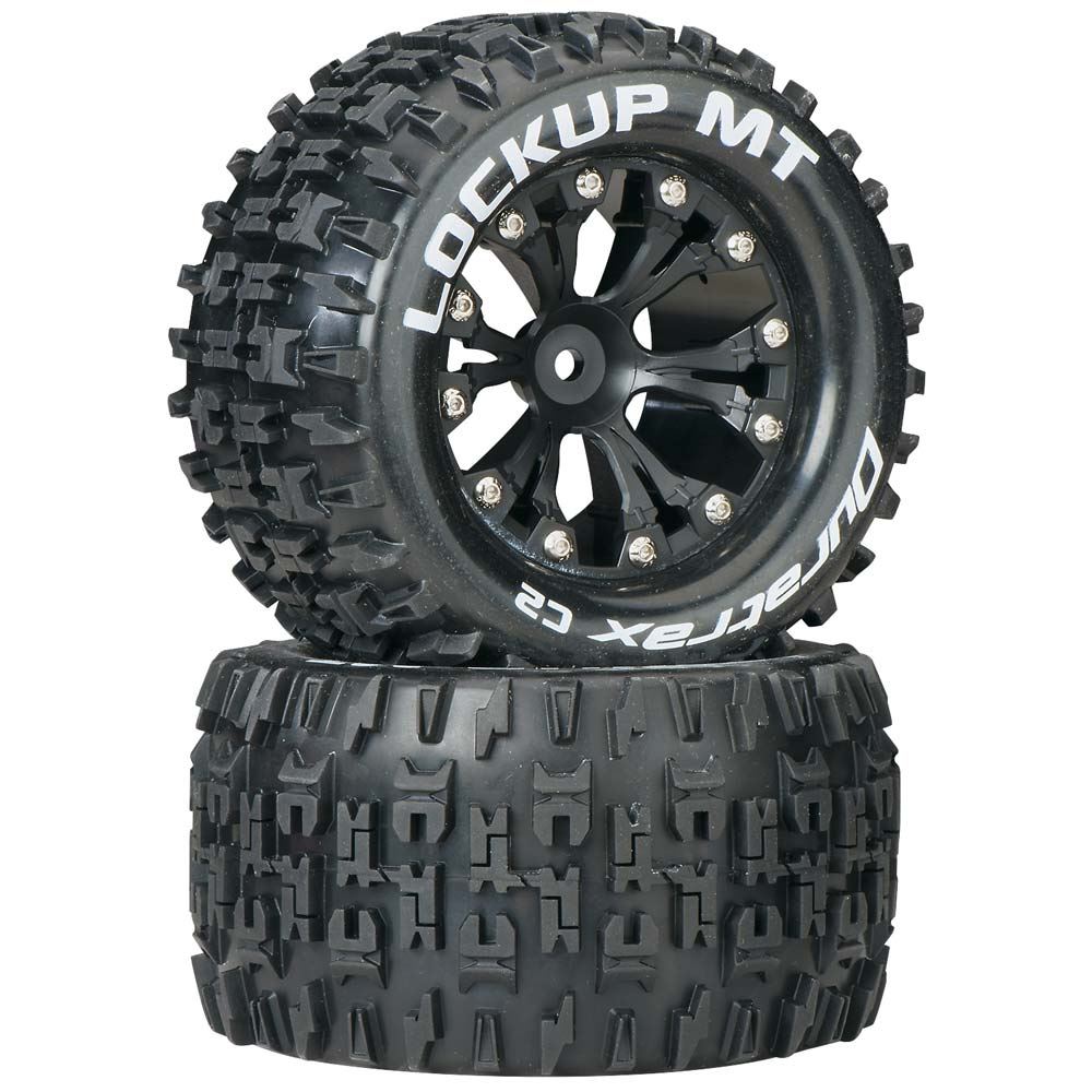 Duratrax Lockup Mt 2.8In Truck 2Wd Mounted Rear C2 Black (2)