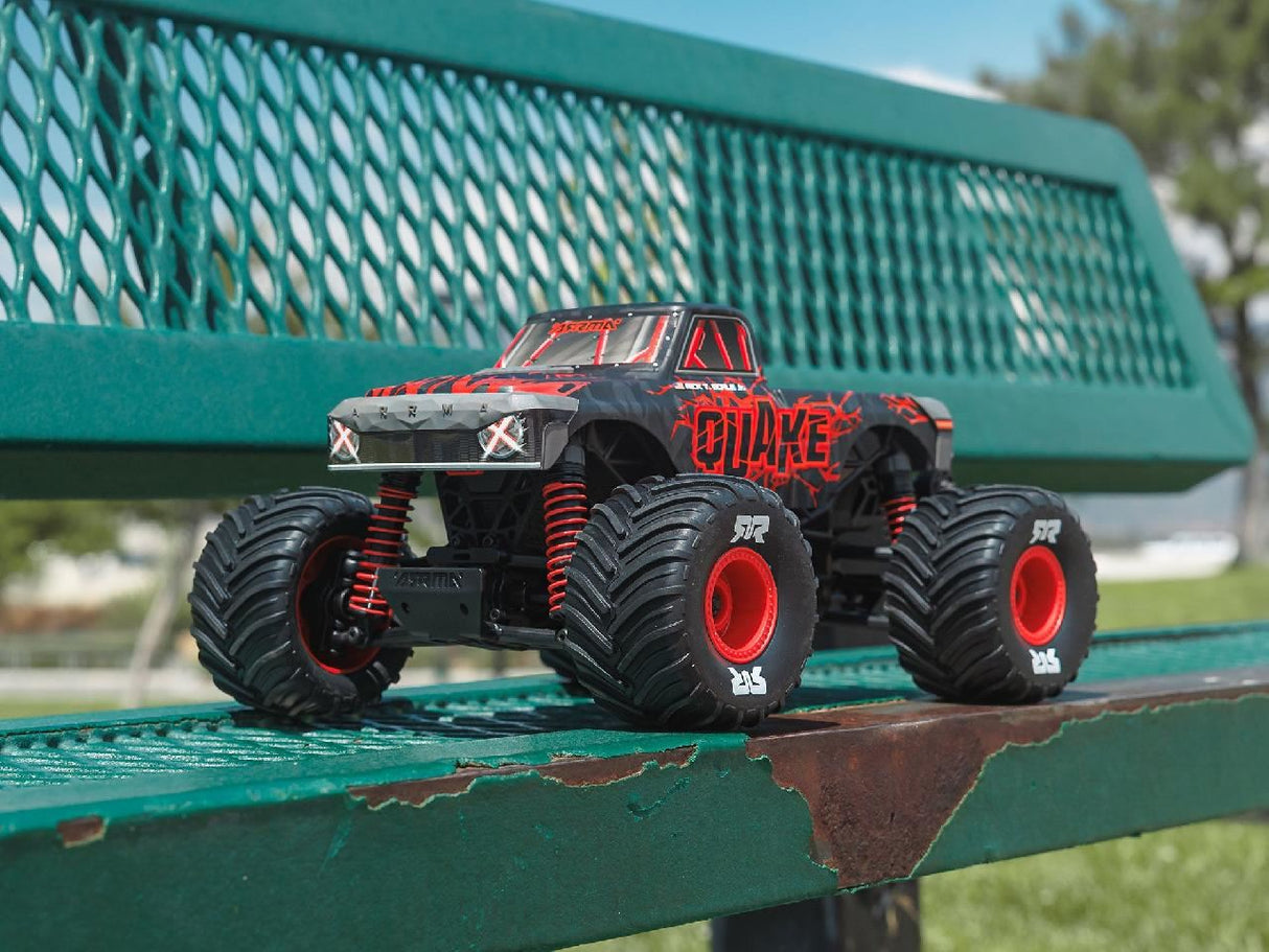 Arrma 1/16 Quake Grom 4X4 Rtr Monster Truck Red