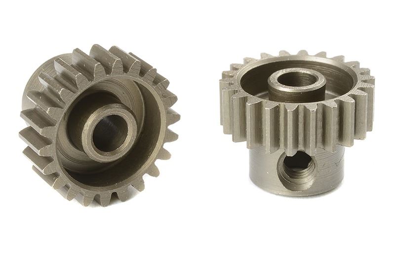 Corally 48 Dp Pinion Short Hardened Steel 22 Teeth Shaft Dia. 3.17mm