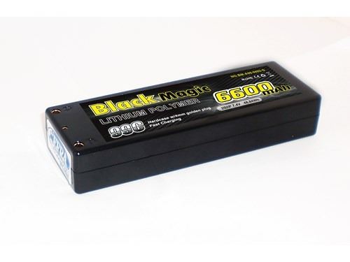 BLACKM 6600maH 7.4V 2S2P 99C Hardcase EFRA