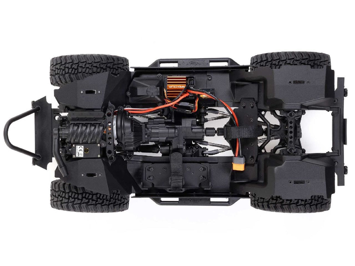 Axial 1/10 Scx10 Iii Jeep Cj-7 4X4 Rtr Rock Crawler, Red
