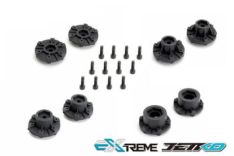 Jetko Ex Tyre St Supersonic Slick Black Wheel 2.8In Hex12-14-17Mm (2)