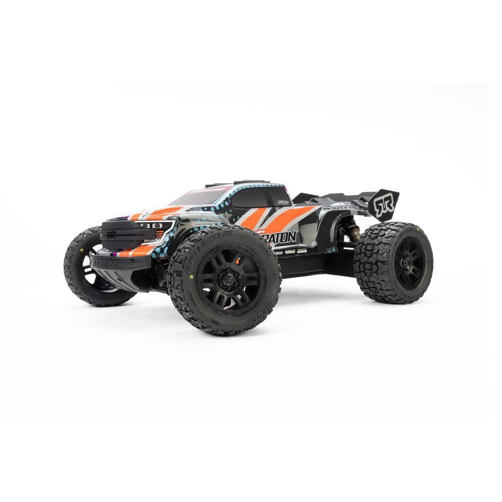 Pro-Line Jaeger Front/Rear Mt Tires Mtd 12Mm Black Split Six (2): Arr