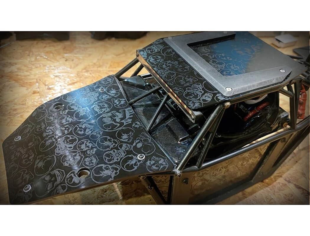 PHASE 1 RC BODY PANELS w/SKID FOR FTX DR8
