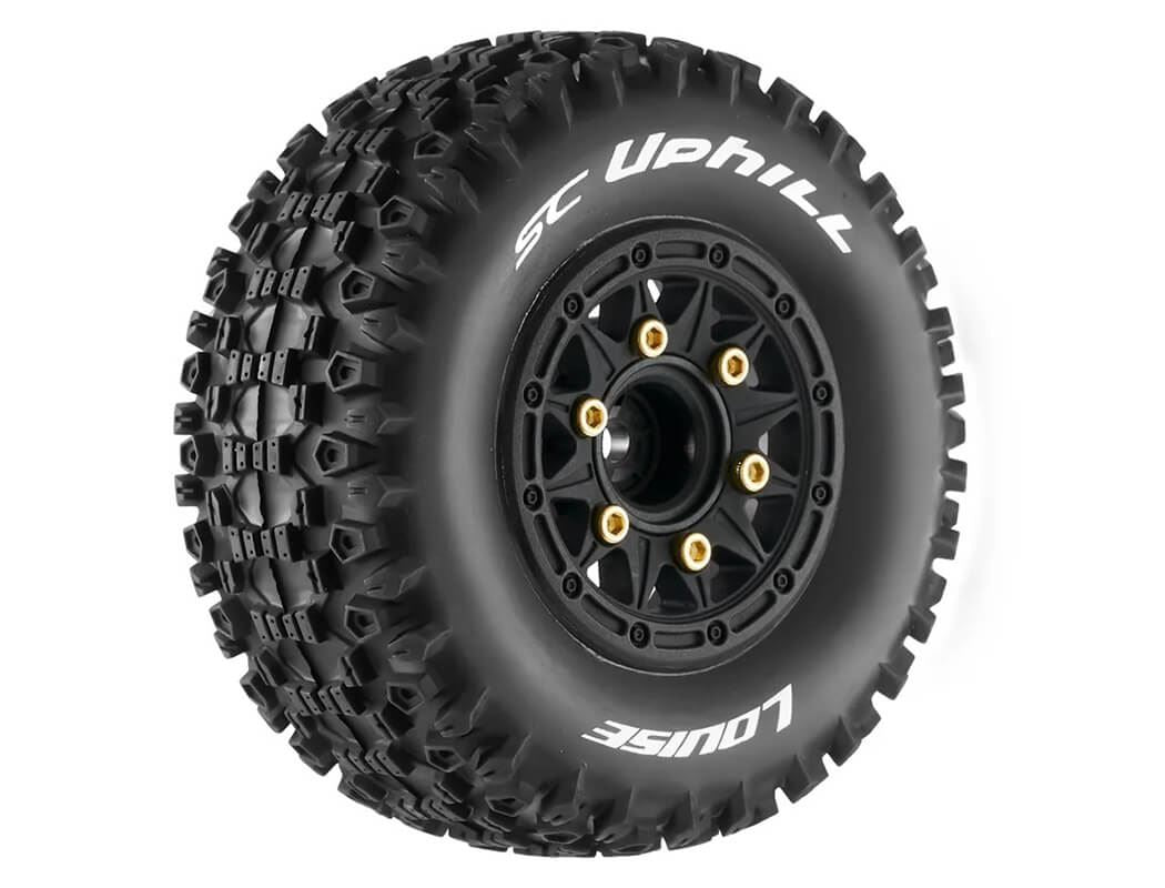 Louise Rc Sc-Uphill 1/10 Fr Soft Black 12,14,17Mm Removabl