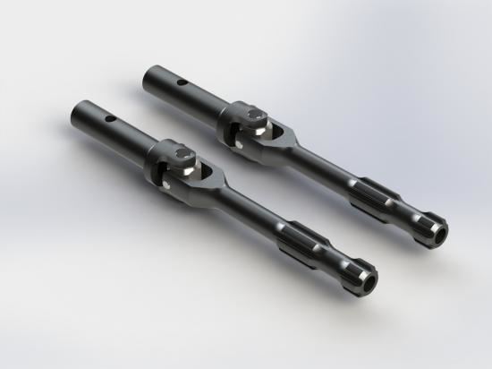 ARRMA Wheel Axle Universal Joint Nero (2)