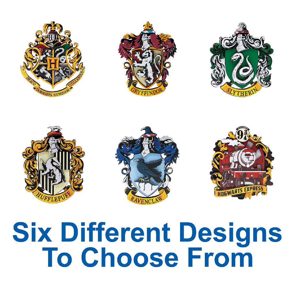 Puremind Harry Potter Magnetic Coat Of Arms (6 Designs)