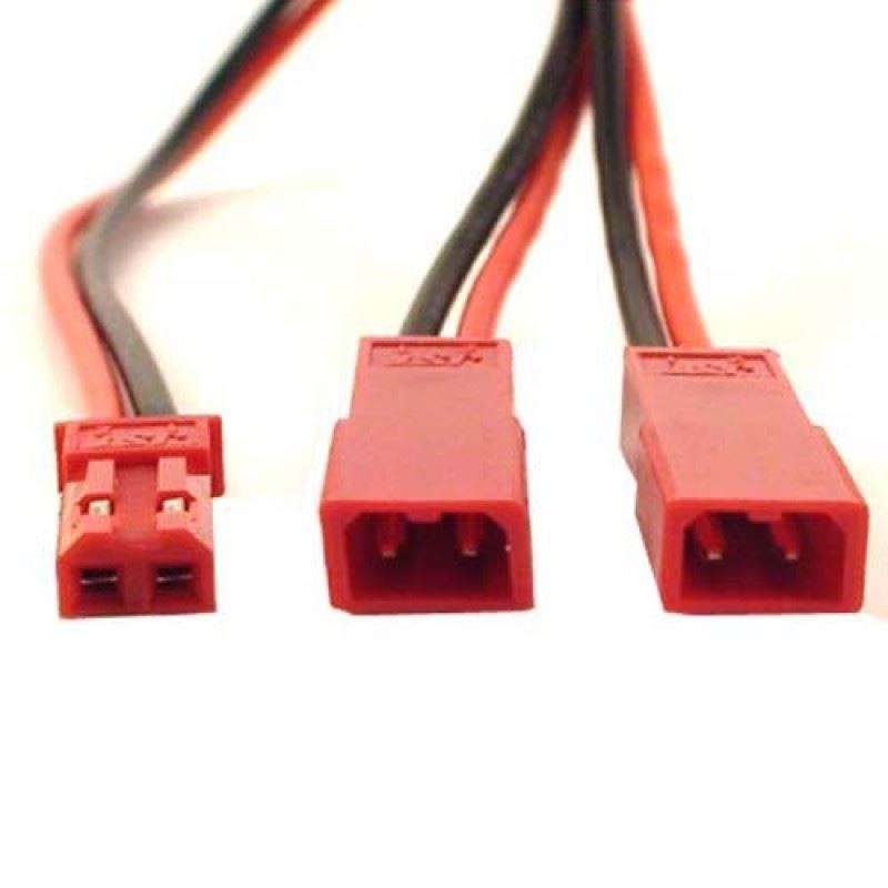 Yeah Racing 20CM JST YConnector - Male to Female/Female