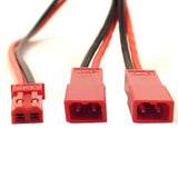 Yeah Racing 20CM JST YConnector - Male to Female/Female