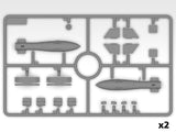 Icm Do 217K-2 With Gliding Bombs Fritz-X, Wwii German Bomber