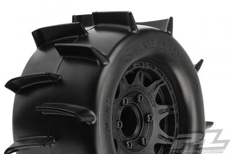 Proline Sand Paw 2.8 Tyres On Raid 6X30 Blk Wheels Stam/Rust
