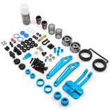 Yeah Racing Aluminum Shock Absorb Wheelie Bar w/ DSG Shock Gear Damper Set For Tamiya WR02 WR02G GF01