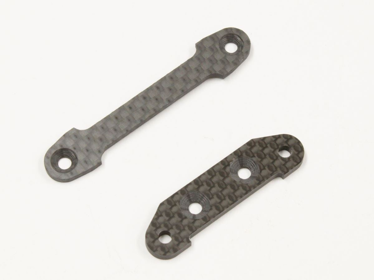 Carbon Front Suspension Plate (2) Optima Kyosho