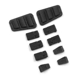 Yeah Racing 3D Printed Front Hood Vent Doors Engine & Door Bonnet Hinges Fits Traxxas 1/18 TRX-4M Defender