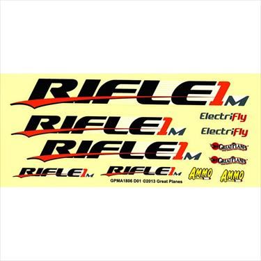 GPLANES Decal Rifle 1m EP ARF