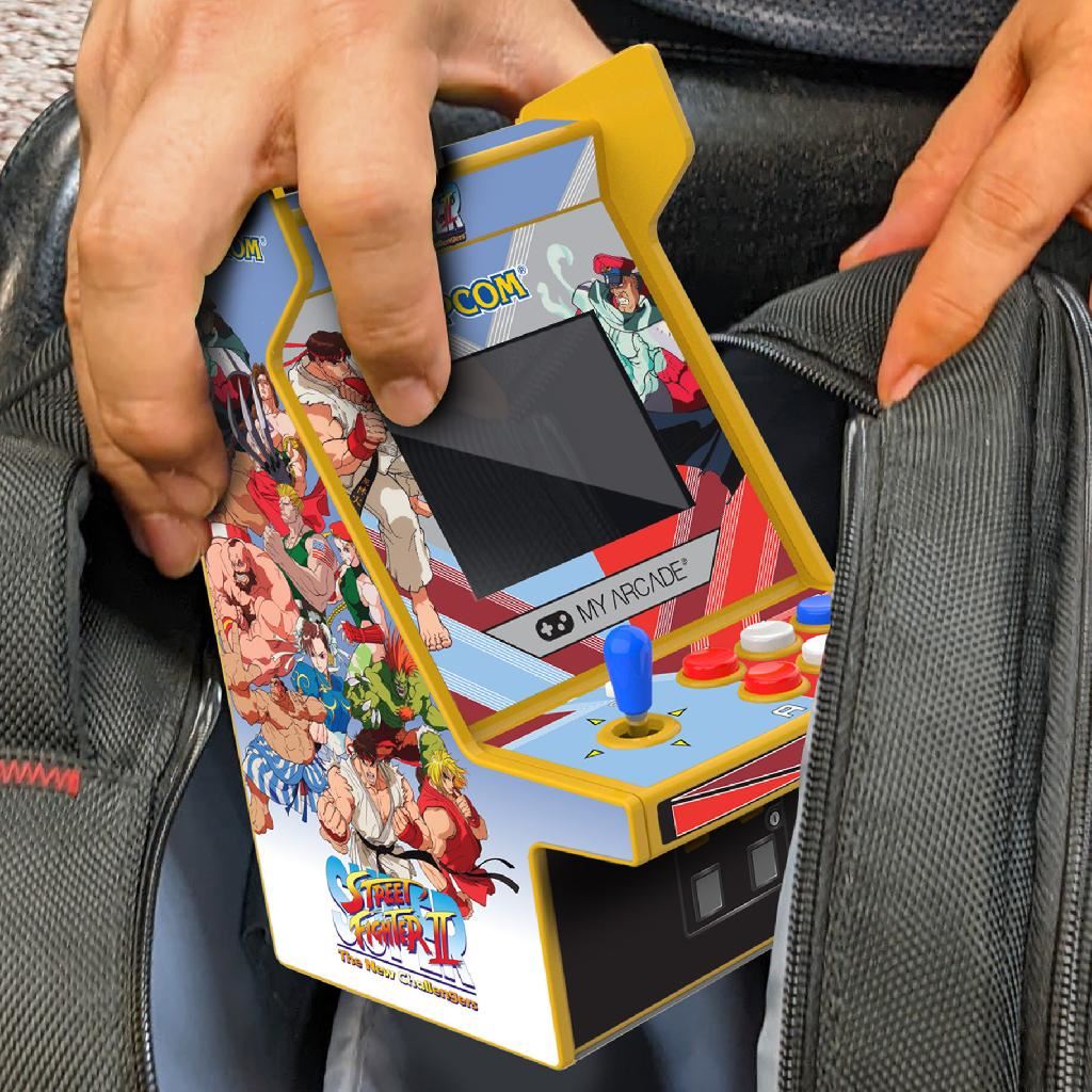 My Arcade (Parent) Super Street Fighter Ii Micro Player Pro 6.7In Portable Retro Arcade (2 Games in 1)