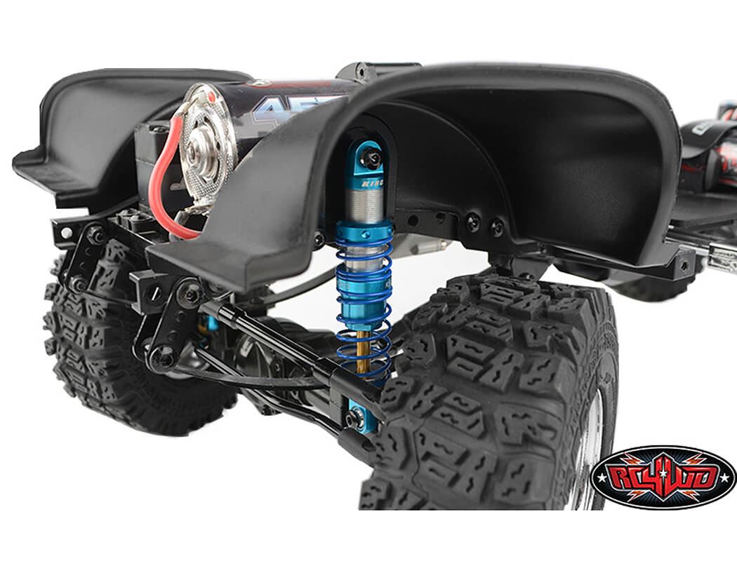 Rc4Wd King Off-Road Racing Shocks 70Mm Silver/Blue