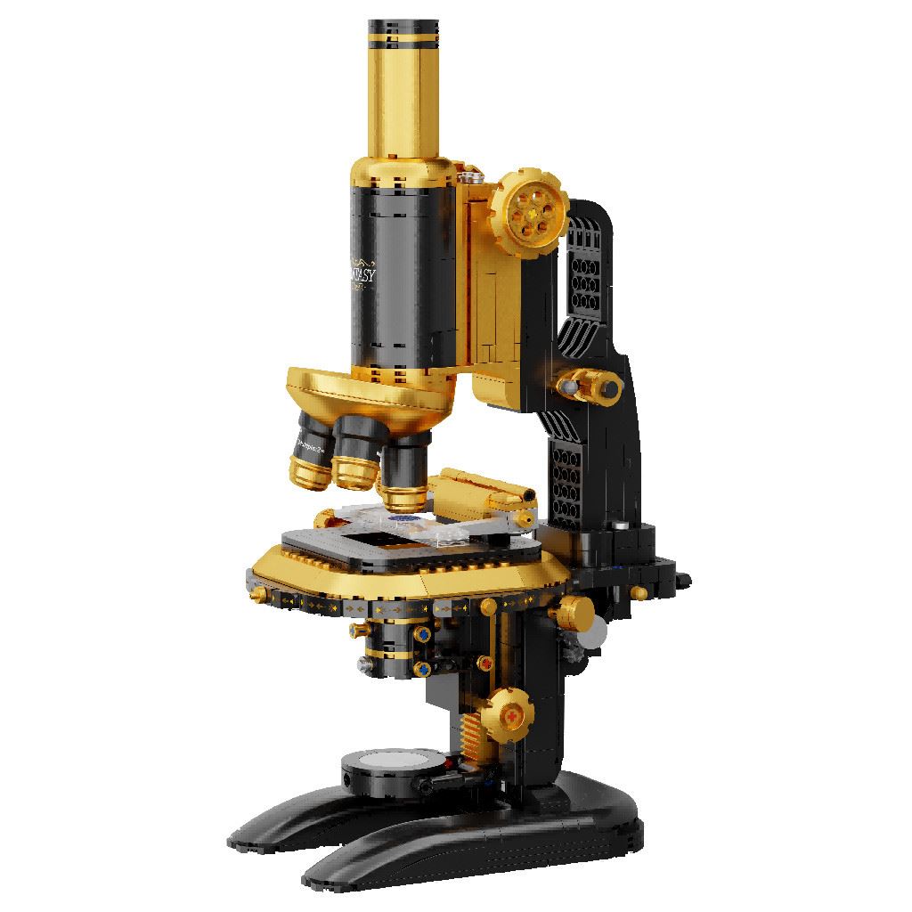 Pantasy Retro Microscope With Accessories Set - 1107 Pcs