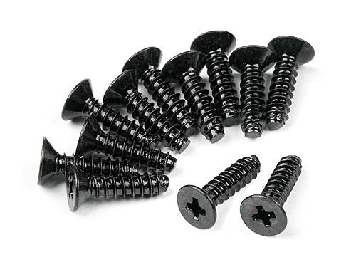 HPI Tp Flat Head Screw M2.6X10mm (12Pcs)
