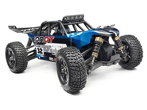Maverick Desert Truck Painted Body Blue With Decals Ion Dt