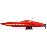 Proboat Sonicwake 36In V3 Self-Righting V-Hull Boat Rtr, Red