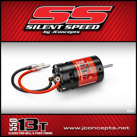 Silent Speed 550 13T Brushed Motor (Fixed Timing)