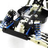 Yeah Racing Carbon Shock Towers Set (F & R ) For Team Associated Rc10 4Wd