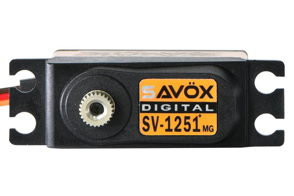 Savox Hv Digital Mini Servo 8.0Kg/0.095@7.4V - Plus
