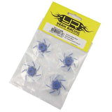 Yeah Racing Aluminum Brake Rotor 4pcs Silver/Blue For Traxxas Ford GT 4 Tec 2.0