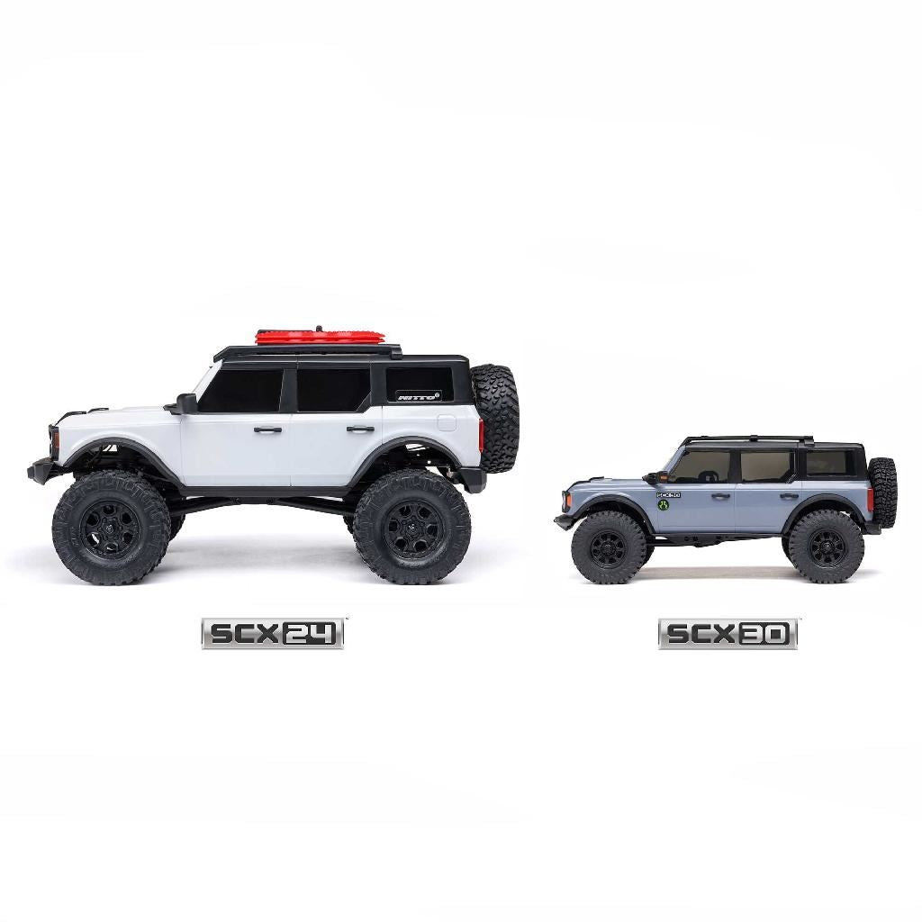 Axial 1/30 Scx30 Ford Bronco 4X4 Rtr Rock Crawler Blue