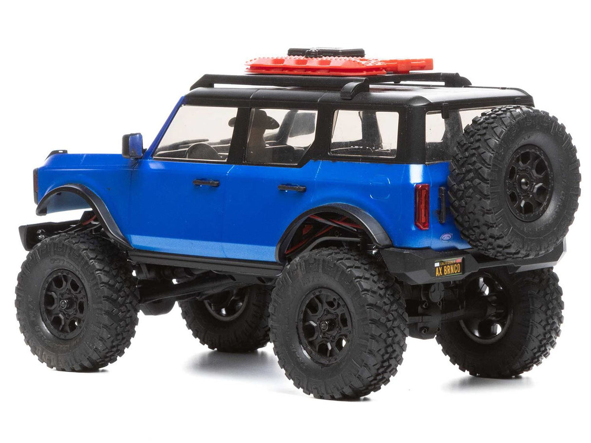 Axial 1/24 SCX24 2021 Ford Bronco 4WD Truck Brushed RTR, Blue