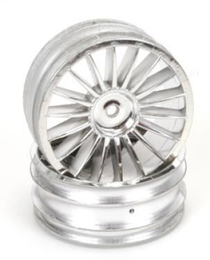 Schumacher Chrome Front Wheel - GTR