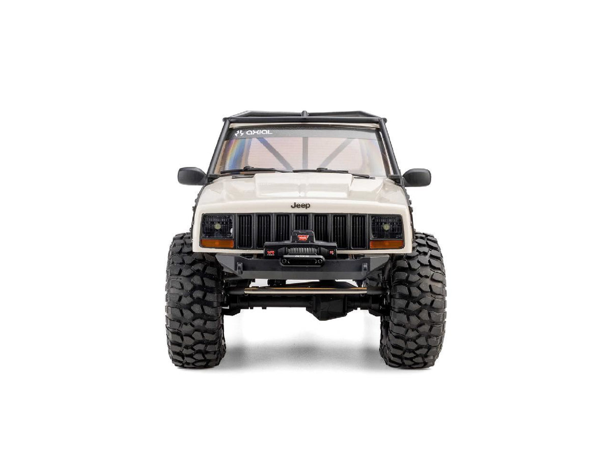 Axial 1/10 Scx10 Iii Jeep Cherokee Xj 4X4 Rtr Rock Crawler, White