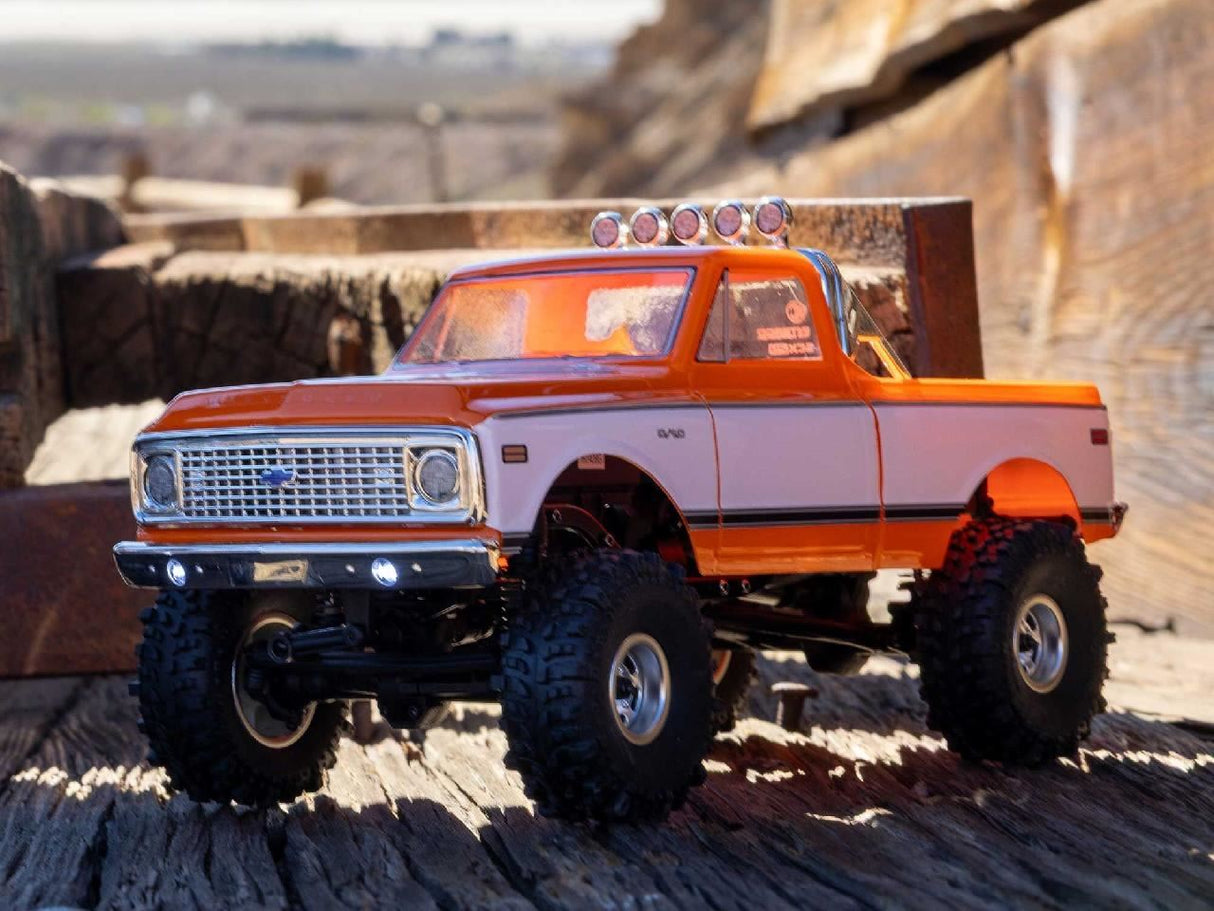 Axial 1/24 Scx24 1971 Chevrolet C10 4Wd Truck Rtr, Orange