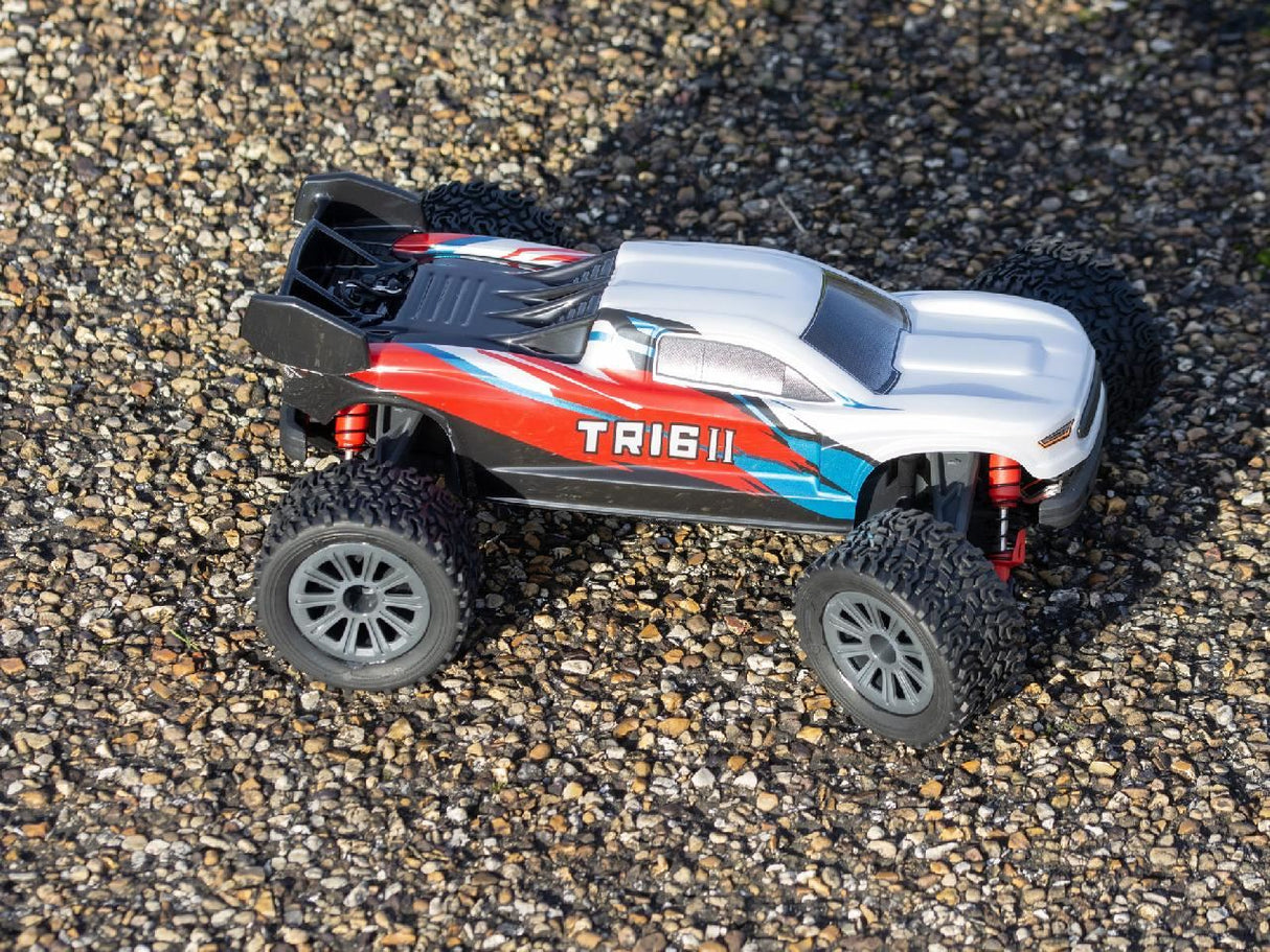 Pd Racing Tr16Ii Brushed Rc Truggy (Red, Blue & White)
